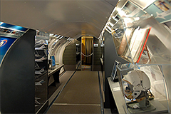 The rear cabin