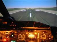 Inside the Concorde simulator during BA operations